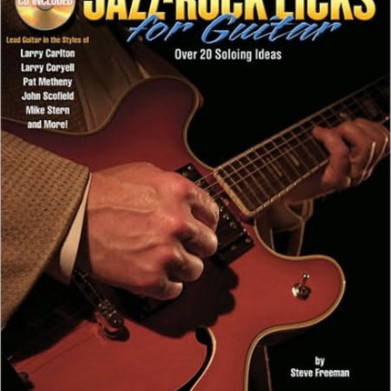 Reh Pro Licks JazzRock Licks For Guitar With Tab BookCd REH Pro Lessons