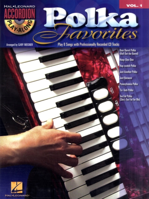 Accordion Play Along Volume 1 Polka Favorites Accordion BkCd Hal Leonard Accordion PlayAlong