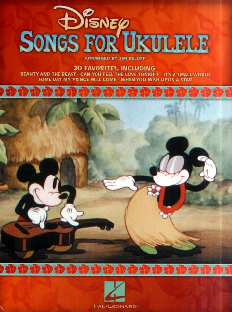 Disney Songs for Ukulele: 20 Favorite Songs