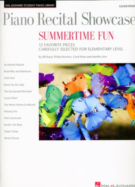 Piano Recital Showcase - Summertime Fun