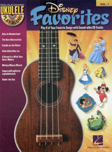 Disney Favorites: Ukulele Play-Along: Volume 7 - 8 Favorites