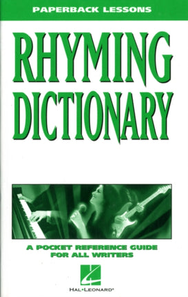 Rhyming Dictionary A Pocket Reference Guide for All Writers