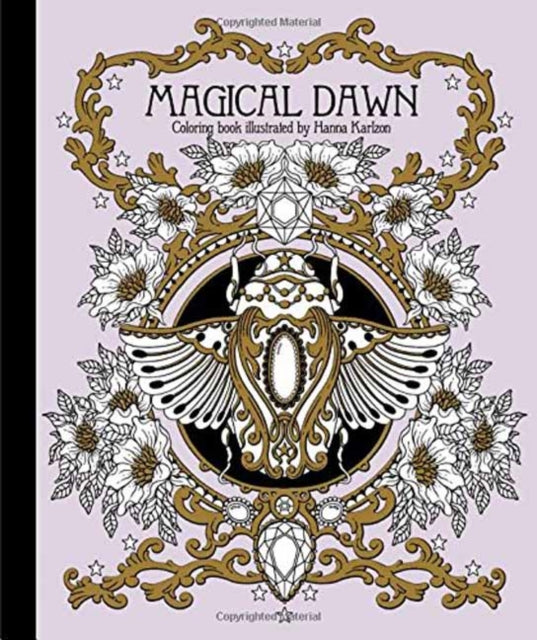 Magical Dawn Coloring Book: Published in Sweden as "Magisk Gryning"