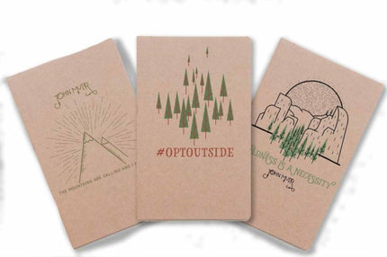 Wilderness Notebooks Threebook Set