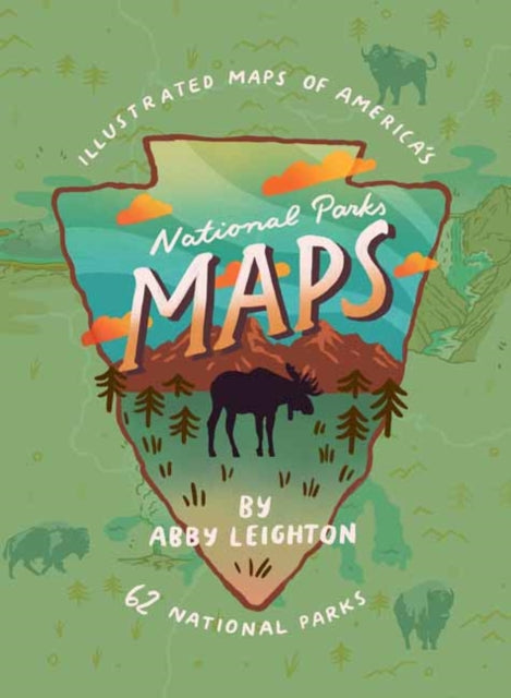 National Parks Maps: Illustrated Maps of America's 62 National Parks