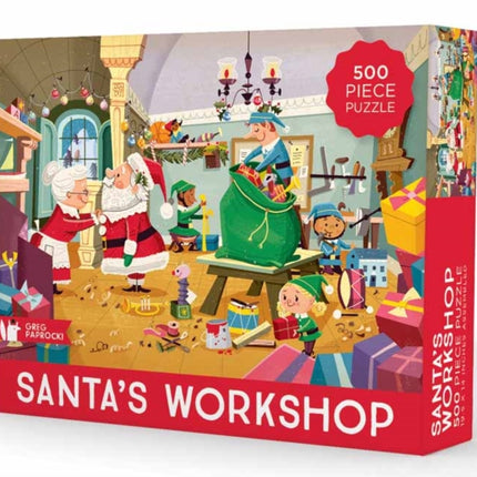 Paprocki 500piece puzzle Santas Workshop Puzzle