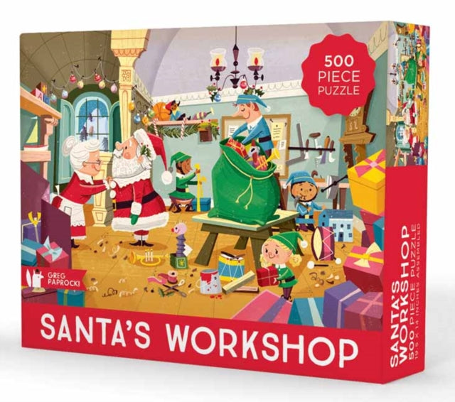 Paprocki 500piece puzzle Santas Workshop Puzzle