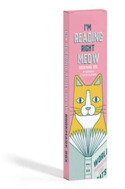 Im Reading Right Meow Bookmark Box
