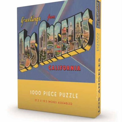 Greetings from Los Angeles Puzzle 1000 Pieces