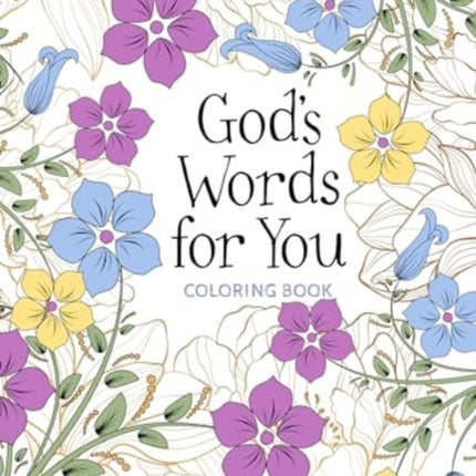 Gods Words for You Coloring Book