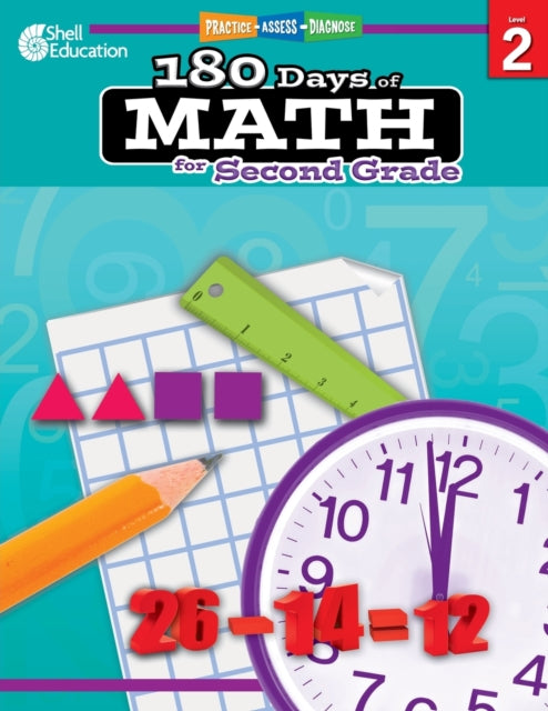 180 Days of Math for Second Grade: Practice, Assess, Diagnose