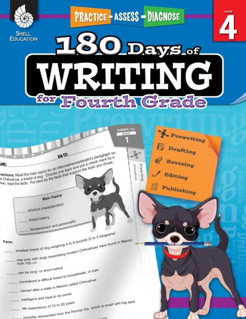 180 Days of Writing for Fourth Grade: Practice, Assess, Diagnose