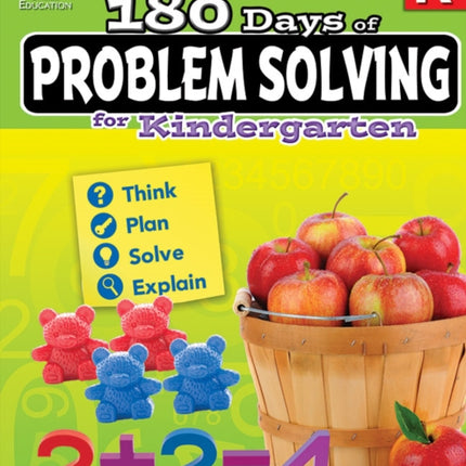 180 Days Problem Solving for Kindergarten