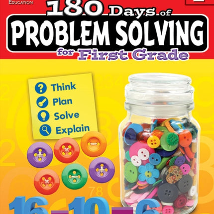 180 Days Problem Solving for First Grade