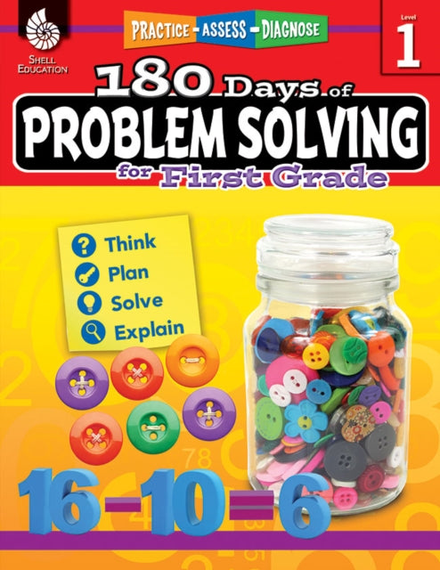 180 Days Problem Solving for First Grade