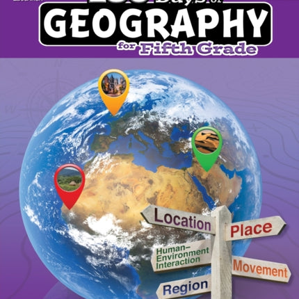 180 Days of Geography for Fifth Grade: Practice, Assess, Diagnose