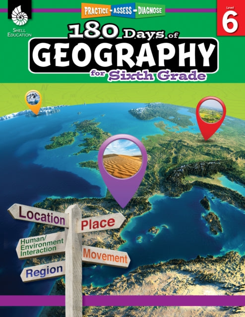 180 Days Geography for Sixth Grade