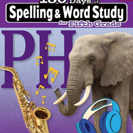 180 Days Spelling and Word Study for Fifth Grade