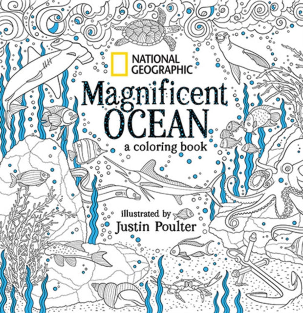 National Geographic Magnificent Ocean: A Coloring Book