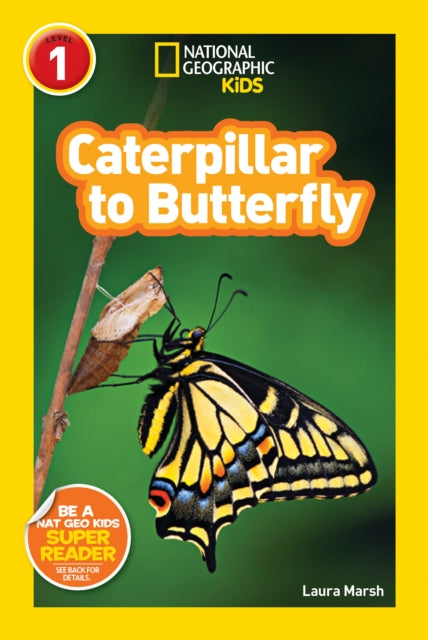 National Geographic Kids Readers: Caterpillar to Butterfly (National Geographic Kids Readers: Level 1 )