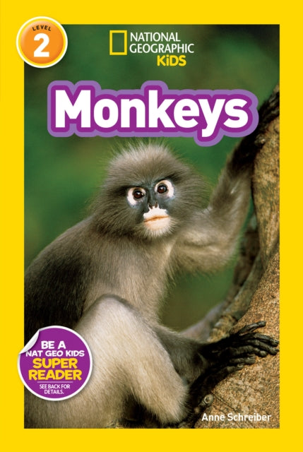 National Geographic Kids Readers: Monkeys (National Geographic Kids Readers: Level 2 )