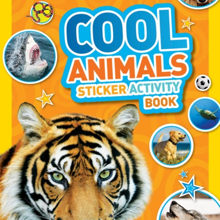 National Geographic Kids Cool Animals Sticker Activity Book: Over 1,000 stickers! (National Geographic Sticker Activity Book)