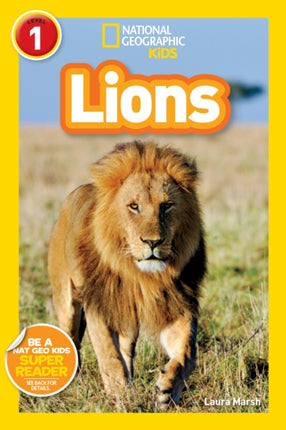 National Geographic Kids Readers Lions National Geographic Kids Readers Level 1