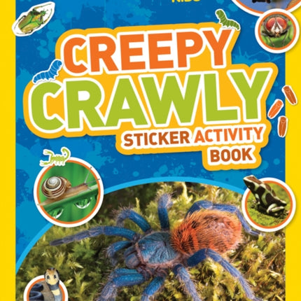 Creepy Crawly Sticker Activity Book: Over 1,000 stickers!