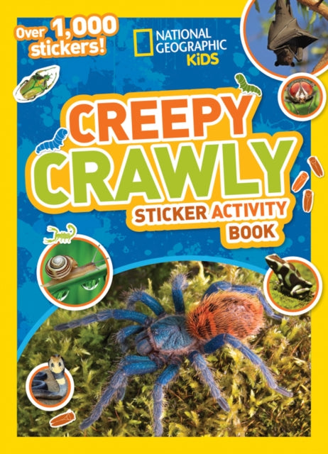 Creepy Crawly Sticker Activity Book: Over 1,000 stickers!