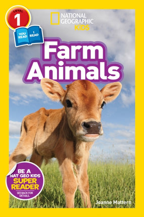National Geographic Readers Farm Animals Level 1