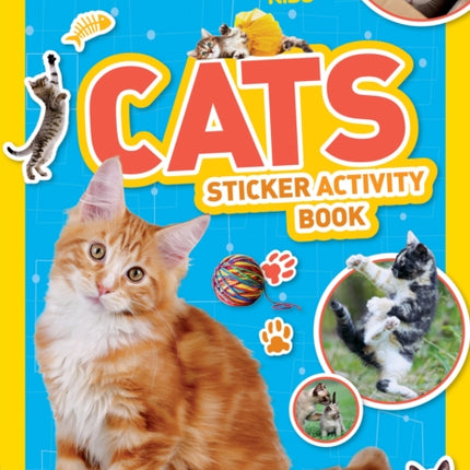 National Geographic Kids Cats Sticker Activity Book