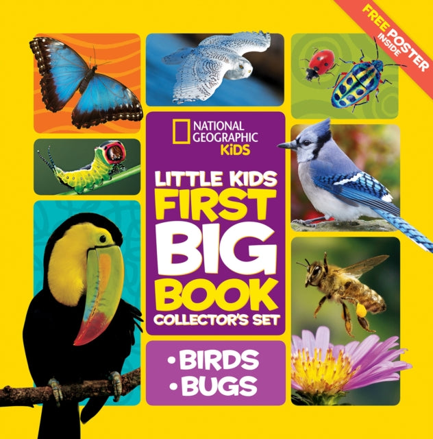 National Geographic Little Kids First Big Book Collector's Set: Birds and Bugs