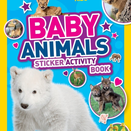 Baby Animals Sticker Activity Book: Over 1,000 stickers!