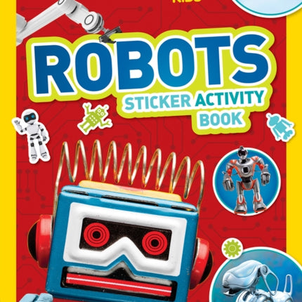 National Geographic Kids Robots Sticker Activity