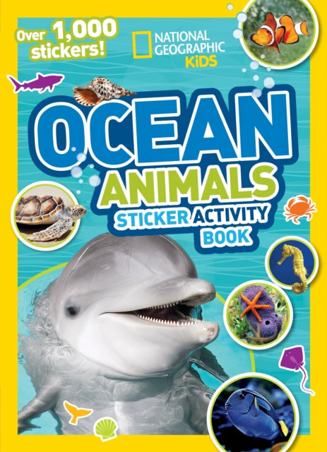 Ocean Animals Sticker Activity Book: Over 1,000 stickers!