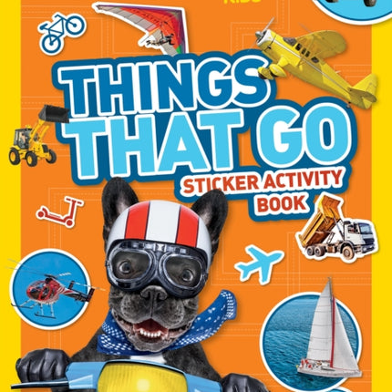 Things That Go Sticker Activity Book: Over 1,000 stickers!