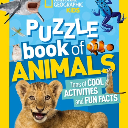 National Geographic Kids Puzzle Book: Animals