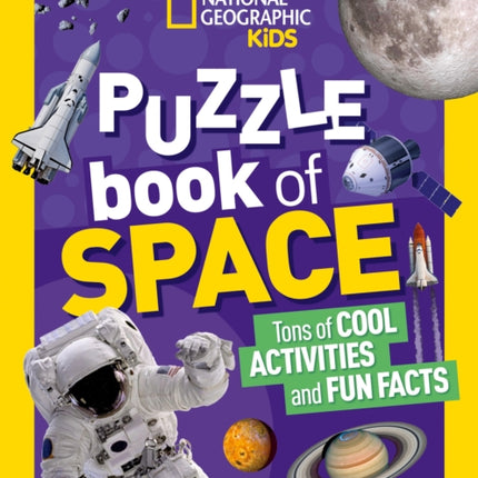 National Geographic Kids Puzzle Book: Space