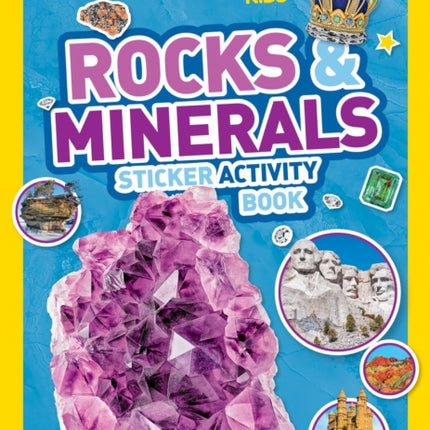 Rocks and Minerals Sticker Activity Book: Over 1,000 stickers!