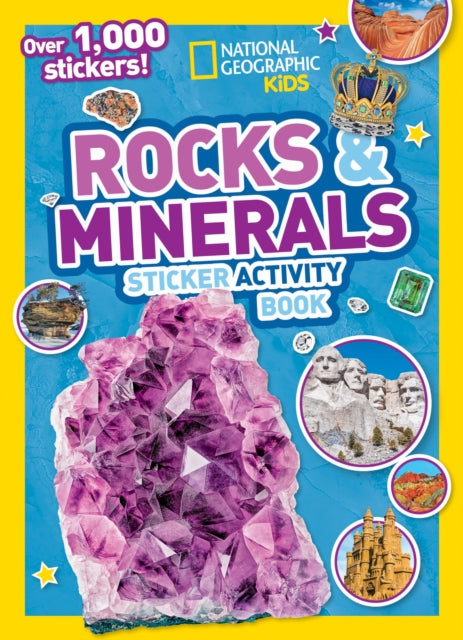 Rocks and Minerals Sticker Activity Book: Over 1,000 stickers!