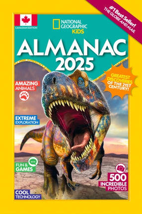National Geographic Kids Almanac 2025 Canadian Edition