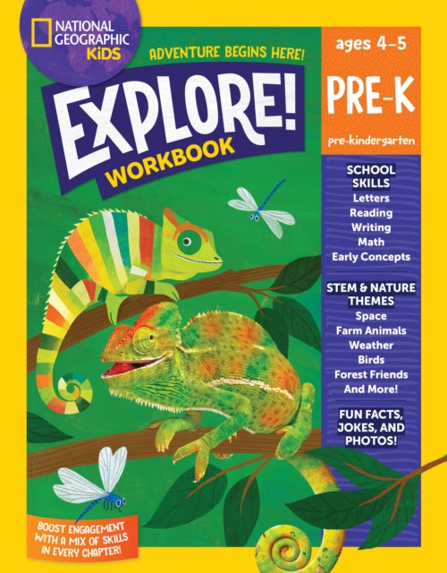 National Geographic Kids Explore Workbook PreK