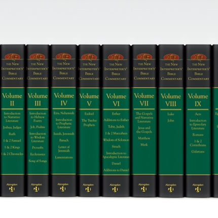 The New Interpreter's(r) Bible Commentary Ten Volume Set