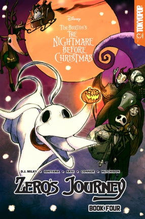 Disney Manga: Tim Burton's The Nightmare Before Christmas — Zero's Journey Graphic Novel, Book 4