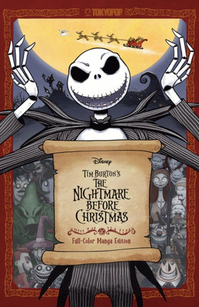 Disney Manga Tim Burtons the Nightmare Before Christmas FullColor Manga Edition