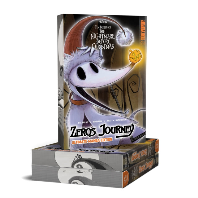Disney Manga Tim Burtons The Nightmare Before Christmas  Zeros Journey Ultimate Manga Edition with Sprayed Edges