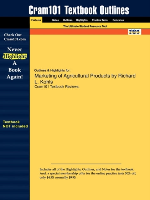 Studyguide for Marketing of Agricultural Products by Kohls Richard L. ISBN 9780130105844