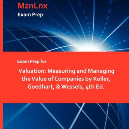 Exam Prep for Valuation