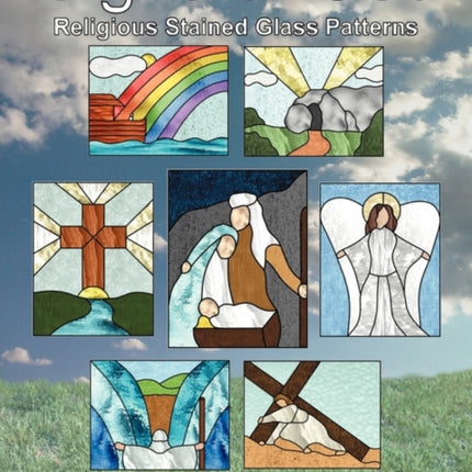 Signs of God Religious Stained Glass Patterns 35 Designs  22 Pieces or Less