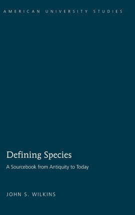 Defining Species